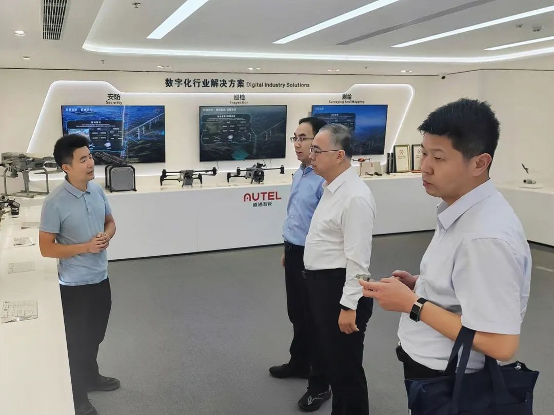 德达集团到深圳道通智能公司、华药康明公司交流座谈