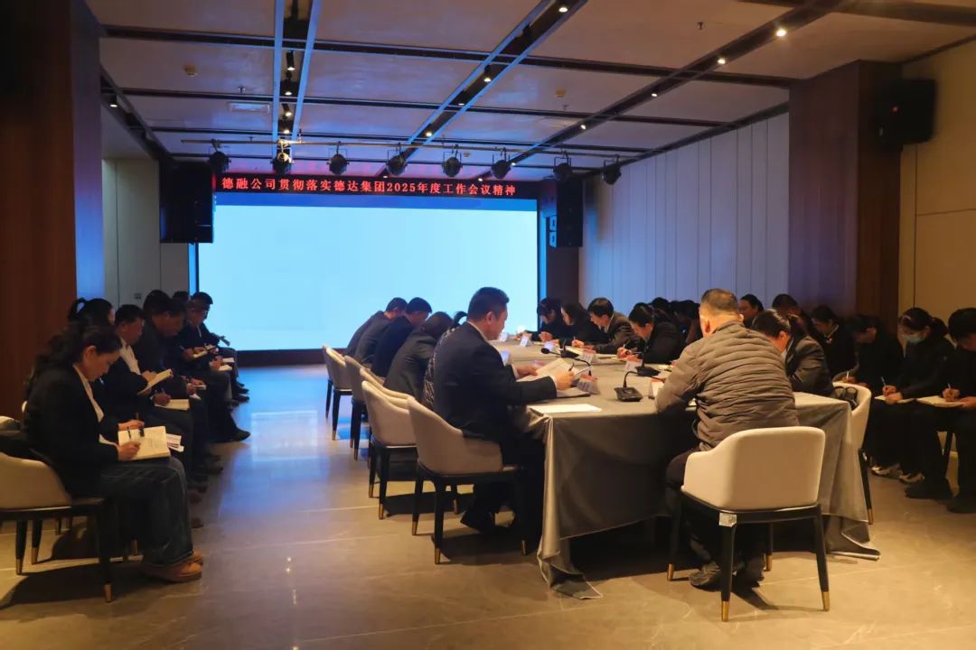 干字当头 狠抓落实 | 各权属公司贯彻落实德达集团2025年度工作会议暨改革创新攻坚会议精神